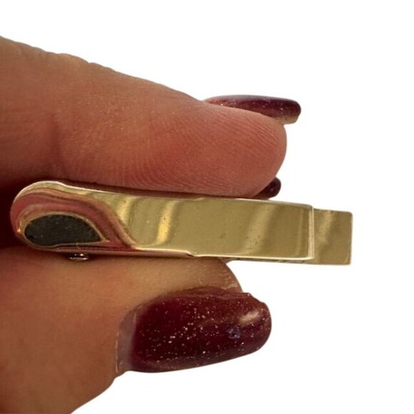 Handcrafted Hammered Copper Tie Clip - Picture 3 of 4